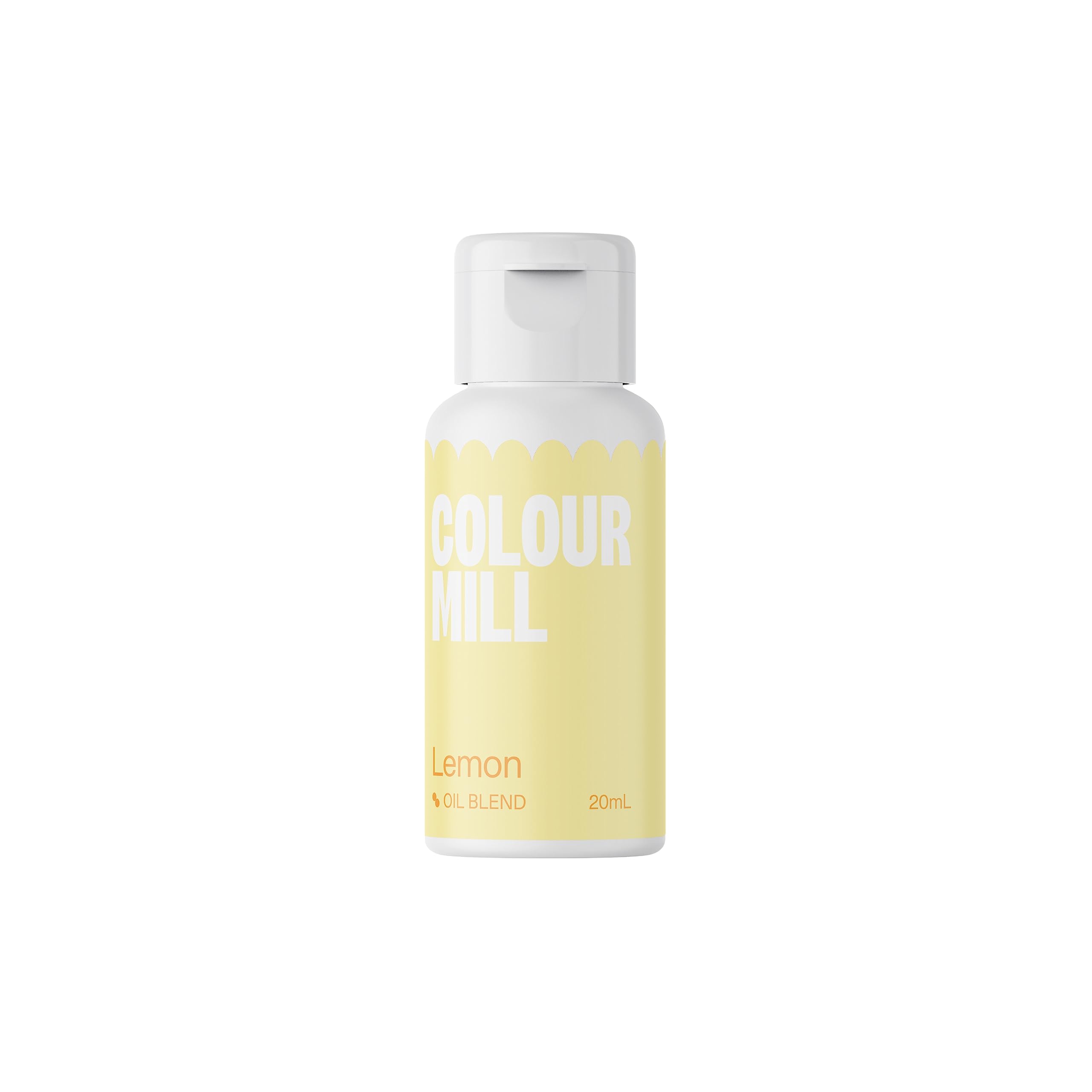 Colour Mill Oil Blend Food Colouring Lemon: Next Generation Oil Based Food Colours - 20 ml