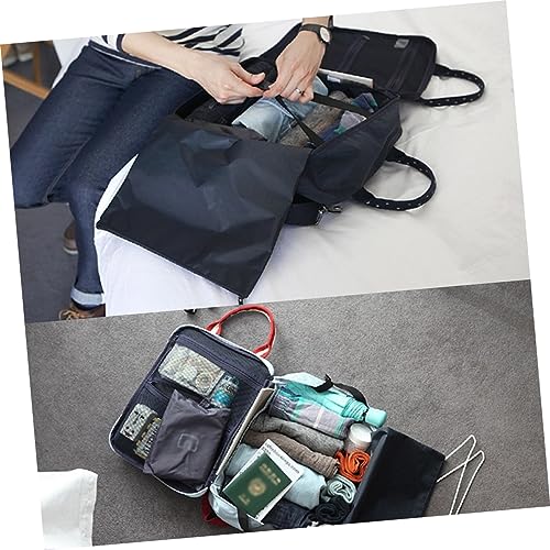 Travel Duffel Bag Trolley Pouch Portable Organizer for Business Leisure Lightweight Handbag for Gym Weekend Getaway Camping Navy Blue2