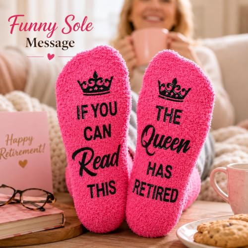Image of HAPPYPOP Retirement Gifts for Women - Retired Socks Retired Ideal Gifts