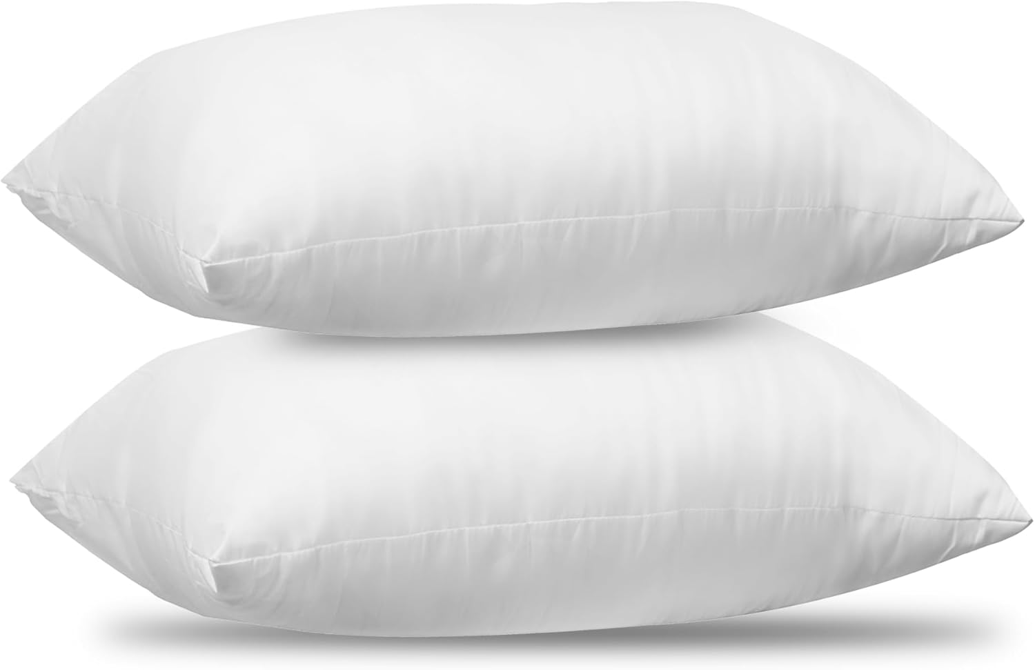 Throw Pillows 12x20 (Pack of 2), Premium Filling Down Alternative Throw Pillows Insert for Decorative Indoor Pillows, Throw Pillows for Bed, Couch and Living Room 12x20 Inches (Pack of 2) White