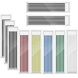 EUREKORA 60 Stück Ersatzminen für Zimmermannsbleistift Wasserfest & Solide Tieflochmarker Minen Konstruktion Bleistift Ersatz für Pica Dry Minen für Holz Metall und Fliesen (2.8mm Mehrfarbig)