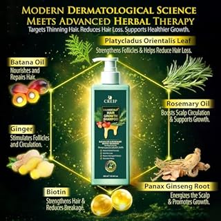 Rosemary & Batana Oil Hair Growth Shampoo: Biotin Thickening Sulfate-Free Shampoo for Men & Women Organic Hair Care for Hair Thinning 10fl oz