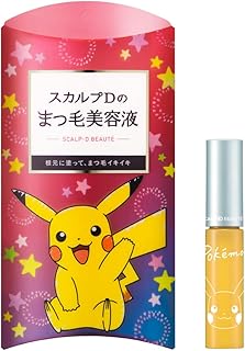 【ポケモンデザイン】 スカルプD まつげ美容液 ピュアフリーアイラッシュ 6mL 3か月分