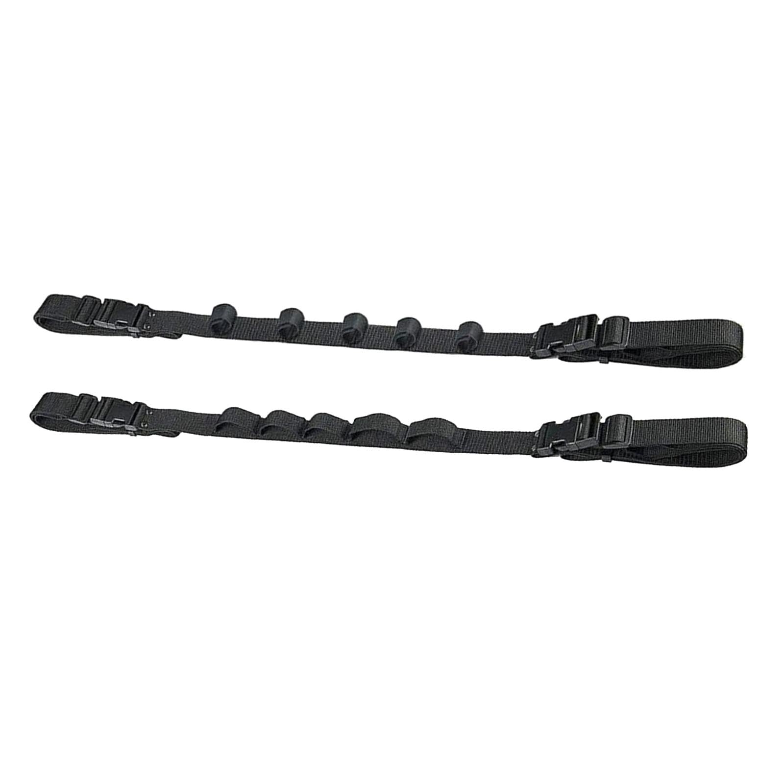 MERISHOPP 2 Pieces Vehicle Fishing Rod Holder Car Roof Fishing Pole Rack Strap for Van-image-11