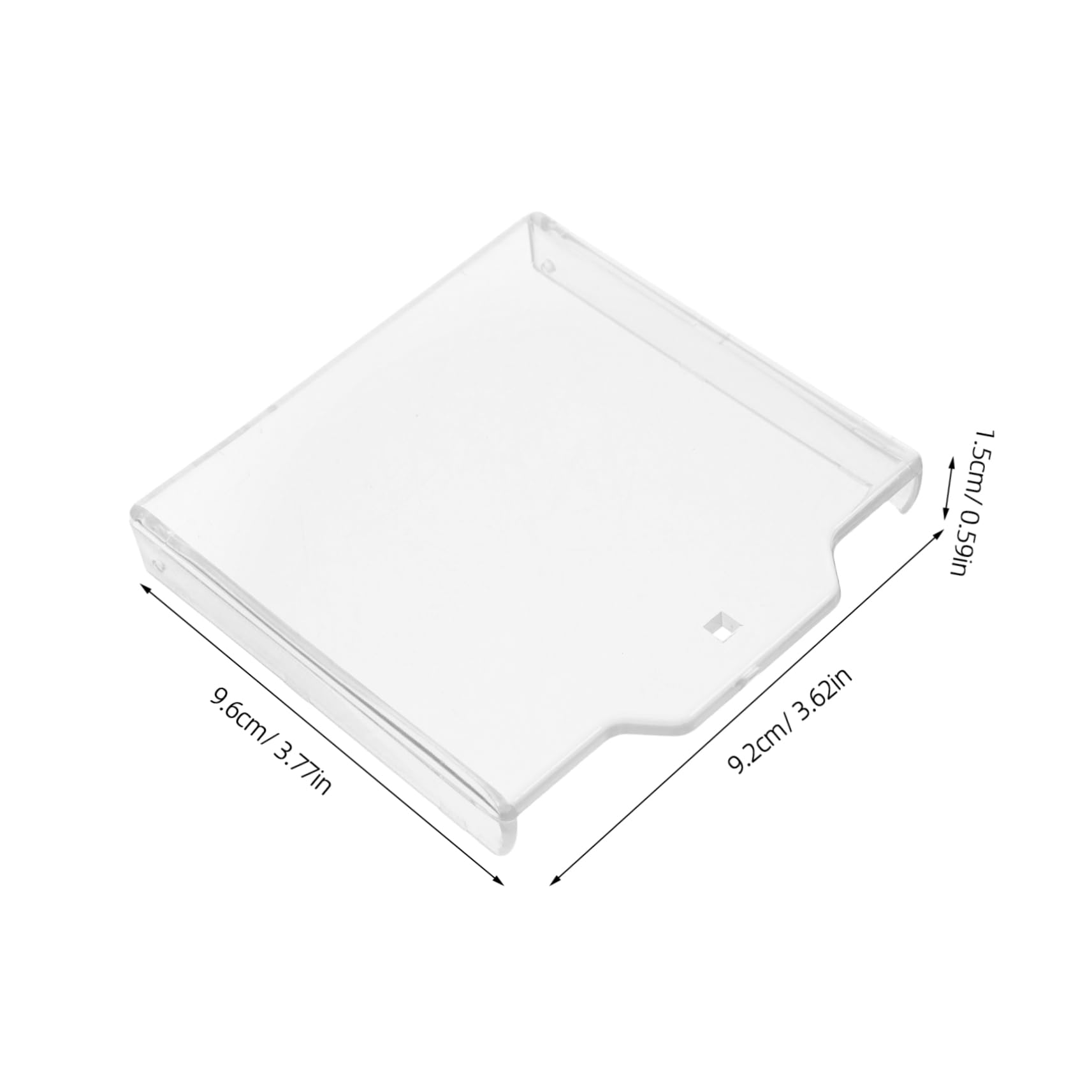 Lurrose Transparent Fire Alarm Break Glass Cover Emergency Button Protector Switch Guard for Residential and Commercial Fire Safety 3.6In X 3.8In - Image 2