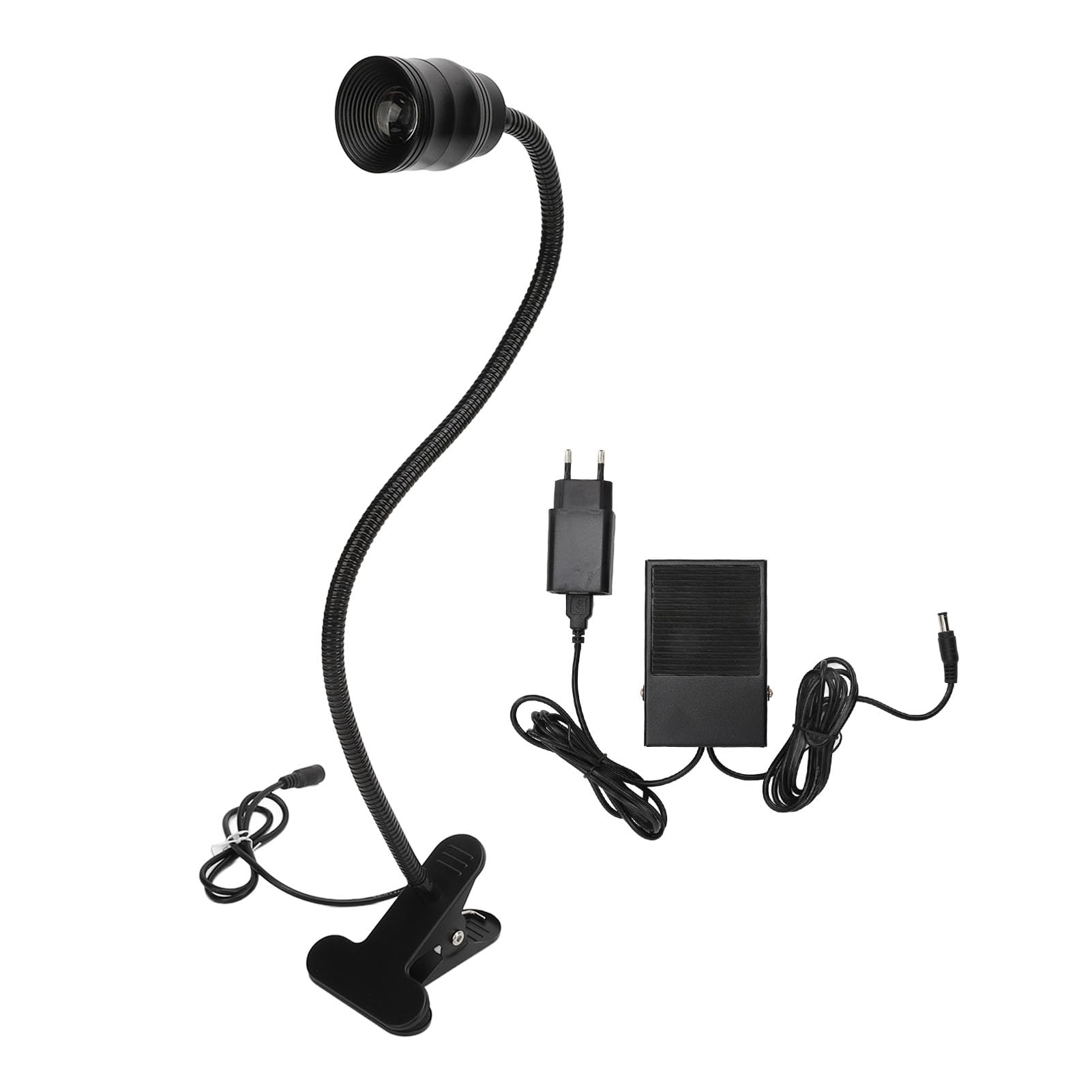 Lampa Kleju UV, Lampa UV z Rzęsami Stwardniająca Stabilna Regulacja 5W (wtyczka UE 110~240V)