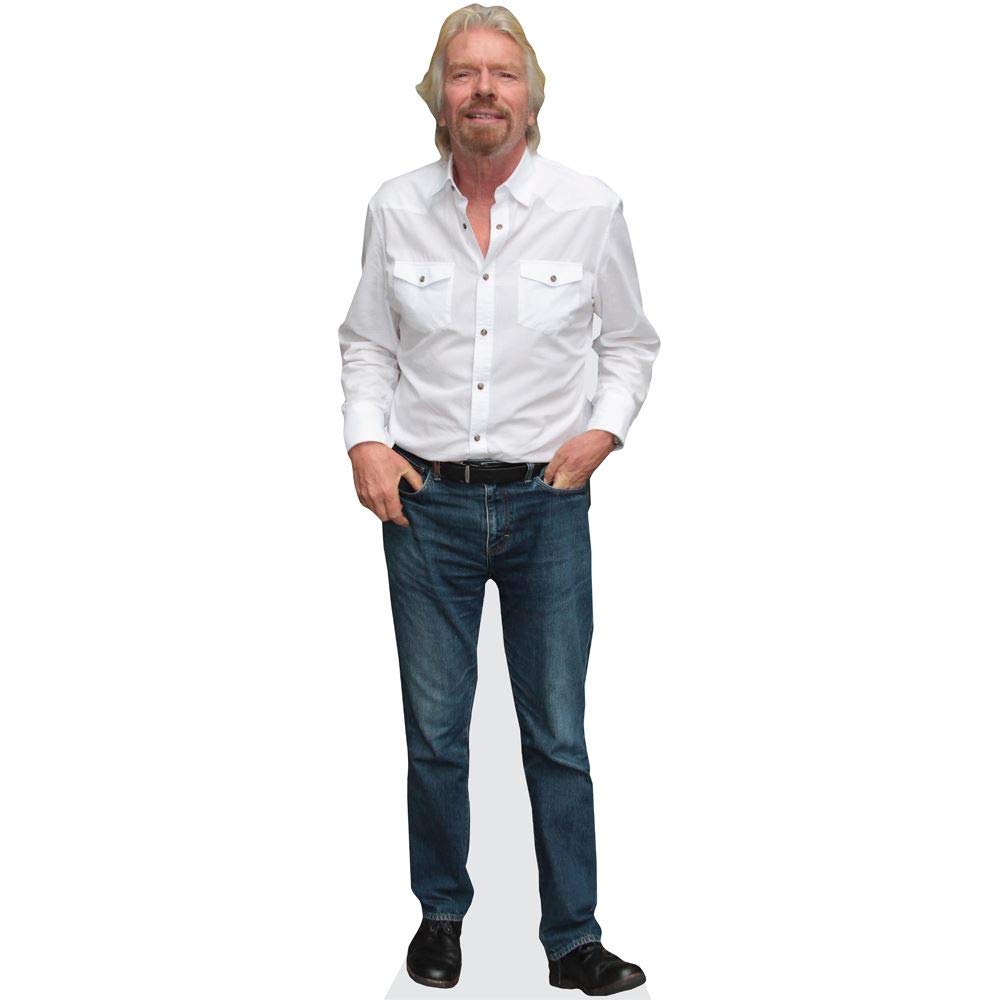 Richard Branson Mini Size Cutout