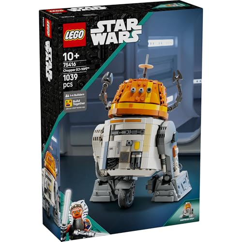 Image of LEGO Star Wars: Ahsoka Chopper (C1-10P) Astromech Droid Set 75416 Building Blocks Toys for 10+ Gift for Boys and Girls