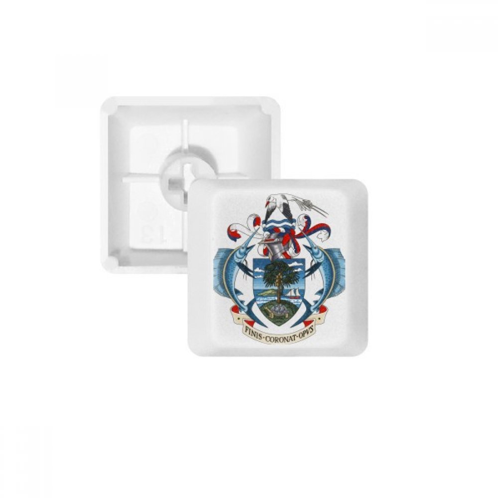 Keycaps PBT Seychelles blanc pour clavier mécanique OEM R4 multicolore - 4