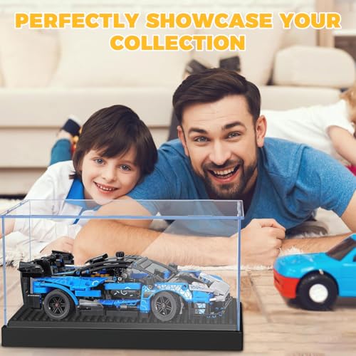 PATPAT 25.5x13.7x15.5CM Transparent Acrylic Display Box - Image 4