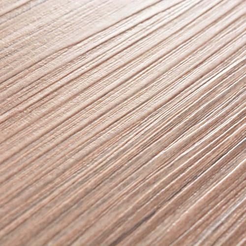 Planches de sol PVC aspect chêne marron vidaXL de qualité supérieure - 5