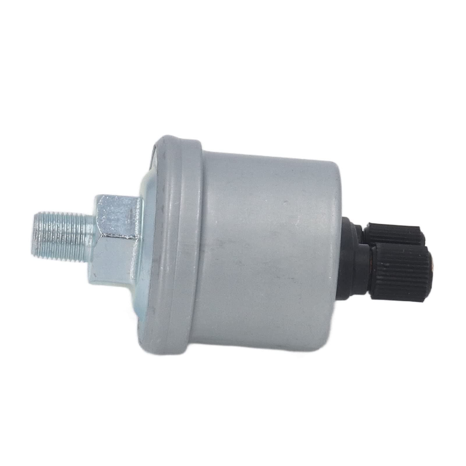 Manometro Motore,Sensore Pressione Olio, Monitor Prestazioni Motore per Motori VDO - 1/8 NPT, da 0 a 10 Bar, Lega di Alluminio