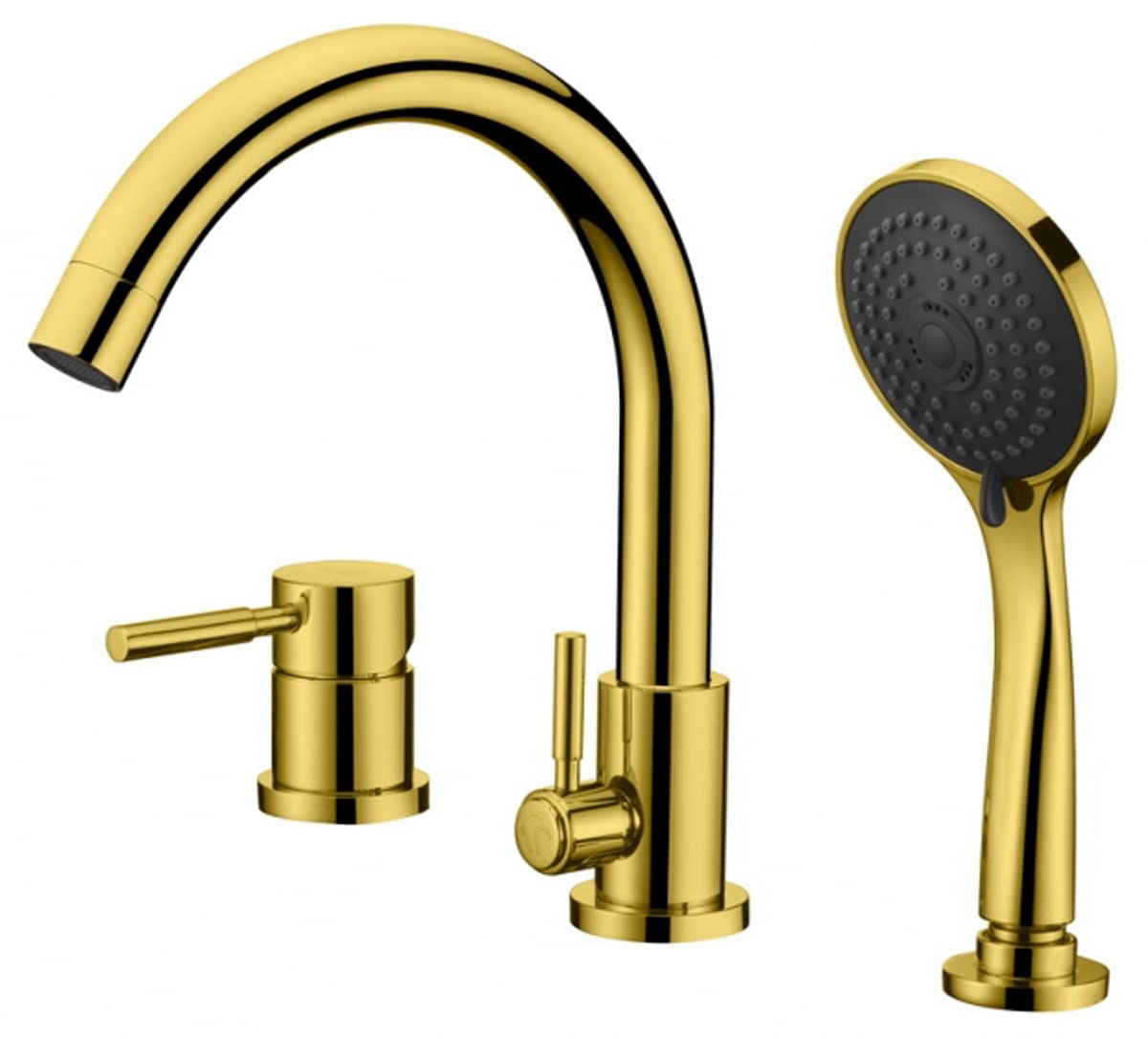 Blue Water Denver DEN-BWW.080 kolor ZŁOTY Bath taps, Gold-Coloured