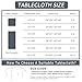 HOMOHEINI Rectangle Table Cloth,100% Waterproof Tablecloth Oil Proof Spill Proof Vinyl Table Cloth, Wipe Clean Plastic Table Cover for Dining, Camping, Indoor and Outdoor 52