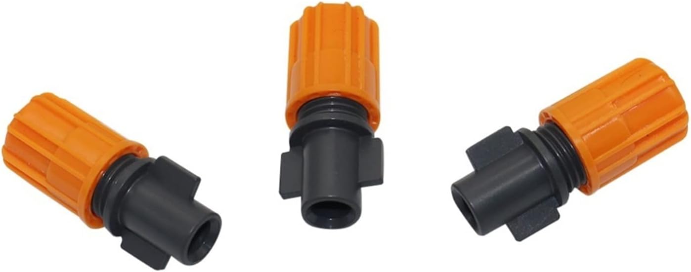 Gardening Irrigation Dripper 6 Mm Sprayer Greenhouse Cooling Humidification Atomizing Nozzle Garden Irrigation System Atomizing Nozzle Sprinkler Irrigation 40 Pieces