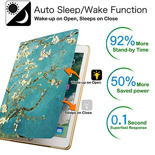 Image of DuraSafe Cases for iPad 2016 Pro 9.7 inch Printed Case A1673 MLMP2HN /A MM172HN /A MLMN2HN /A MLMQ2HN /A A1674 A1675 MLMW2HN /A MLMX2HN /A MLMV2HN /A MLN02HN /A MLMY2HN /A MLN12HN /A MM1A2HN /A - Blossom