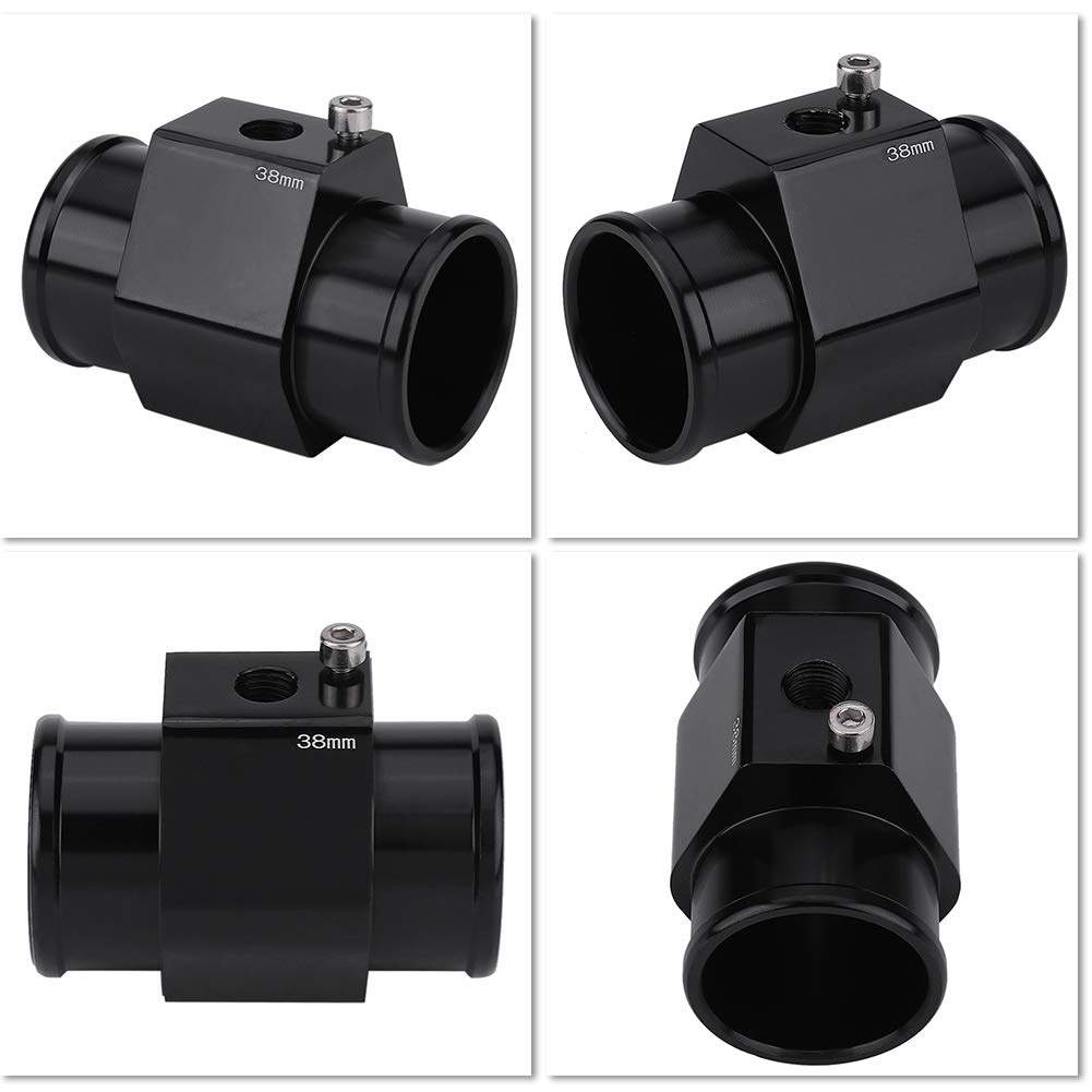 Adaptateur De Température d'eau pour Moto，38mm Capteur De Température De l'eau， Température Joint De Radiateur Ajustement Universel pour La Plupart des Voitures