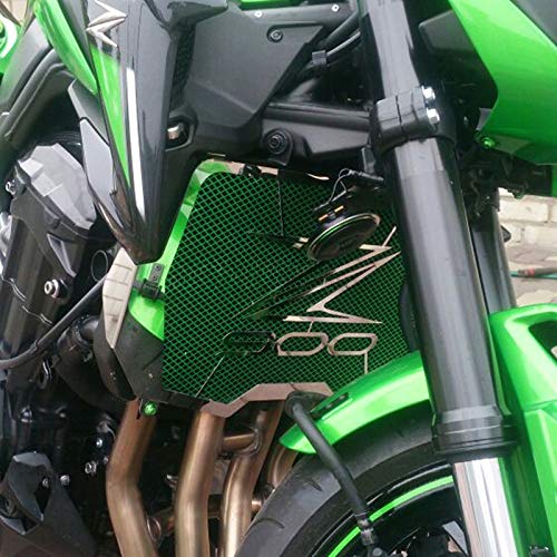 VSKTE Radiator Guard Fit for Kawasaki Z900 2017-2020 Radiator Cover Protector Z 900 Radiator Grille Guard Fit for Kawasaki Z900 2019 2018 Accessories (Color : Blue