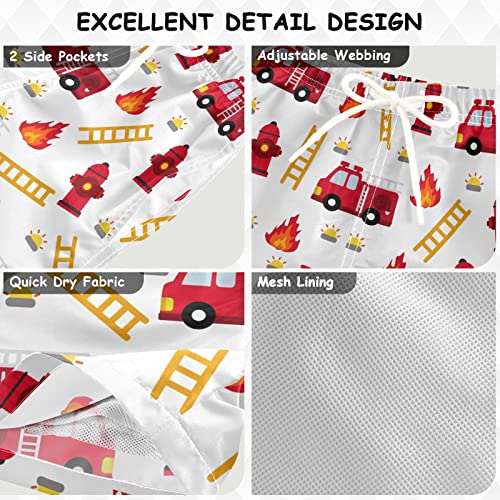 visesunny Funny Boys Swim Trunks Quick Dry Swim Shorts Kids Bathing Suits Toddler Boy Swimsuit Swimwear Size from 2T to 14/163