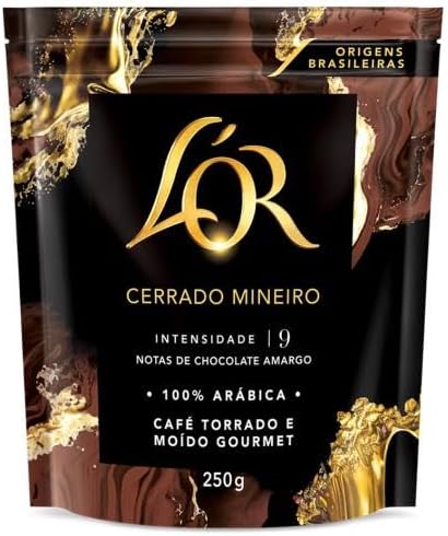 Café Torrado e Moído Cerrado Mineiro L'or Gourmet Pouch 250g