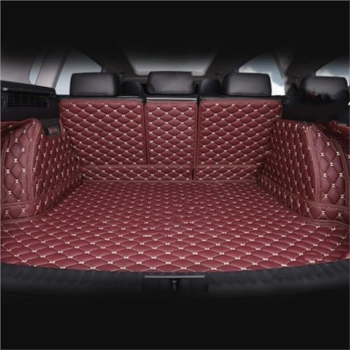 Matériel protection pour coffre JAC J7 haut de gamme tapis voiture finition wine