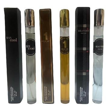 3 Pack Cologne for MenBravery,Prime No.1,Man Cool Perfume Gifts for Husband,Gifts for Him,Eau de Parfum,Ideal for Trials, or Gifting.Travel Size Perfume,Natural Spray Long Lasting