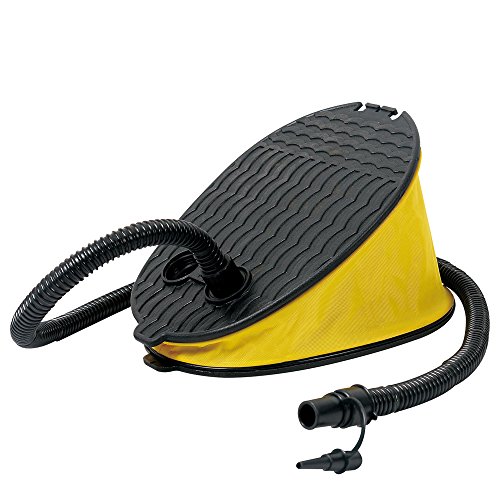Jilong Bellows Pompe à Pied 3L Pompe à air avec 2 adaptateurs de Buses d'air pour Articles gonflables tels Que Matelas Gonflable, Matelas pneumatique, Piscine, etc Cover