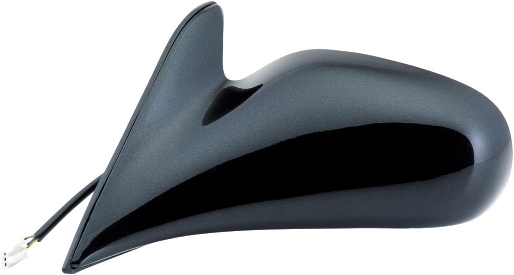 Fit System Driver Side Mirror for Chevrolet Prizm, Black, Non-Foldaway, Power