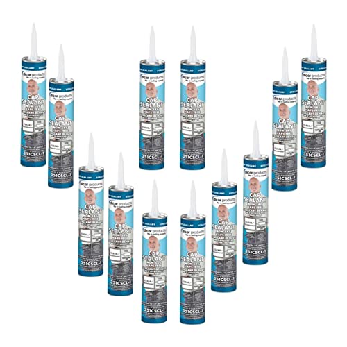 Dicor Corporation 351CSCL-1 Clear Cap Sealant 10 Oz Tube (12)
