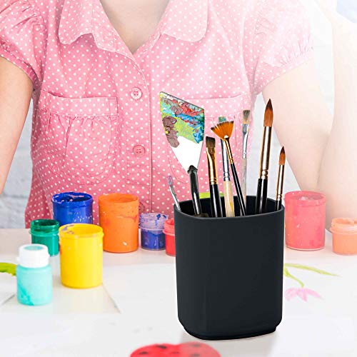 Porta Lápis e Caneta Jumbo, Organizador de Mesa Plástico para Materiais de Escritório, Porta Objetos