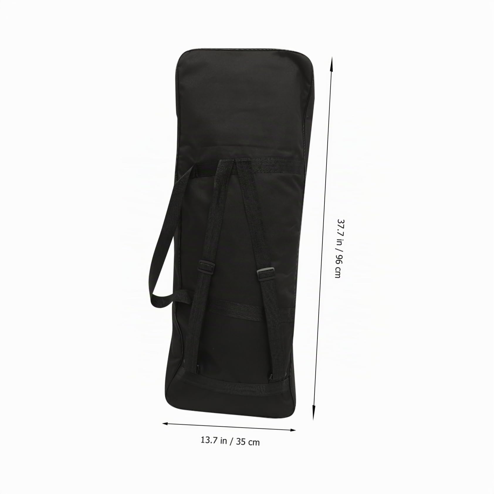 Borsa per Tastiera Elettronica Nero, 61 Tasti Zaino Imbottito