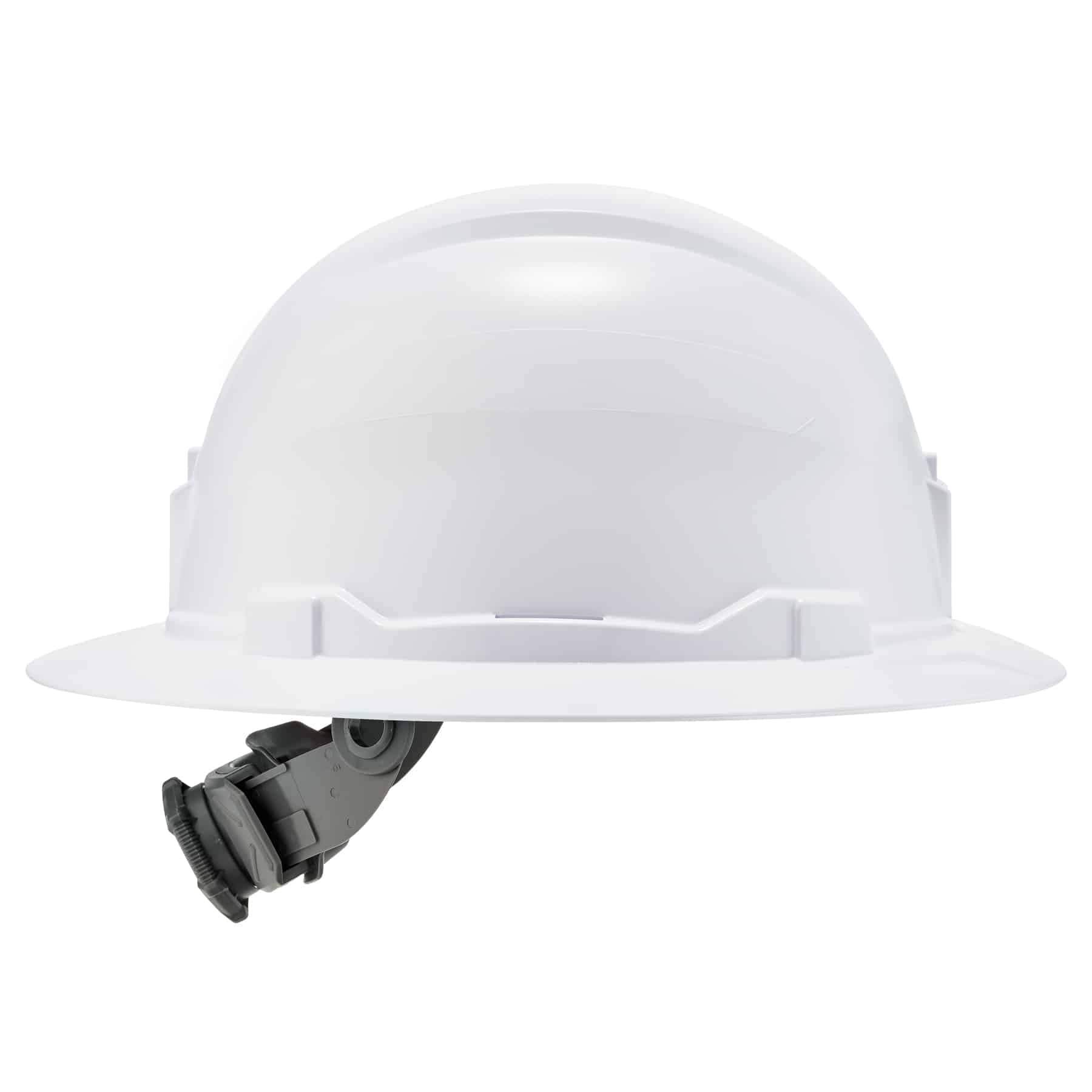 Casco Duro, ala Completa, suspensión de trinquete, Clase E, Ergodyne Skullerz 8971, Blanco