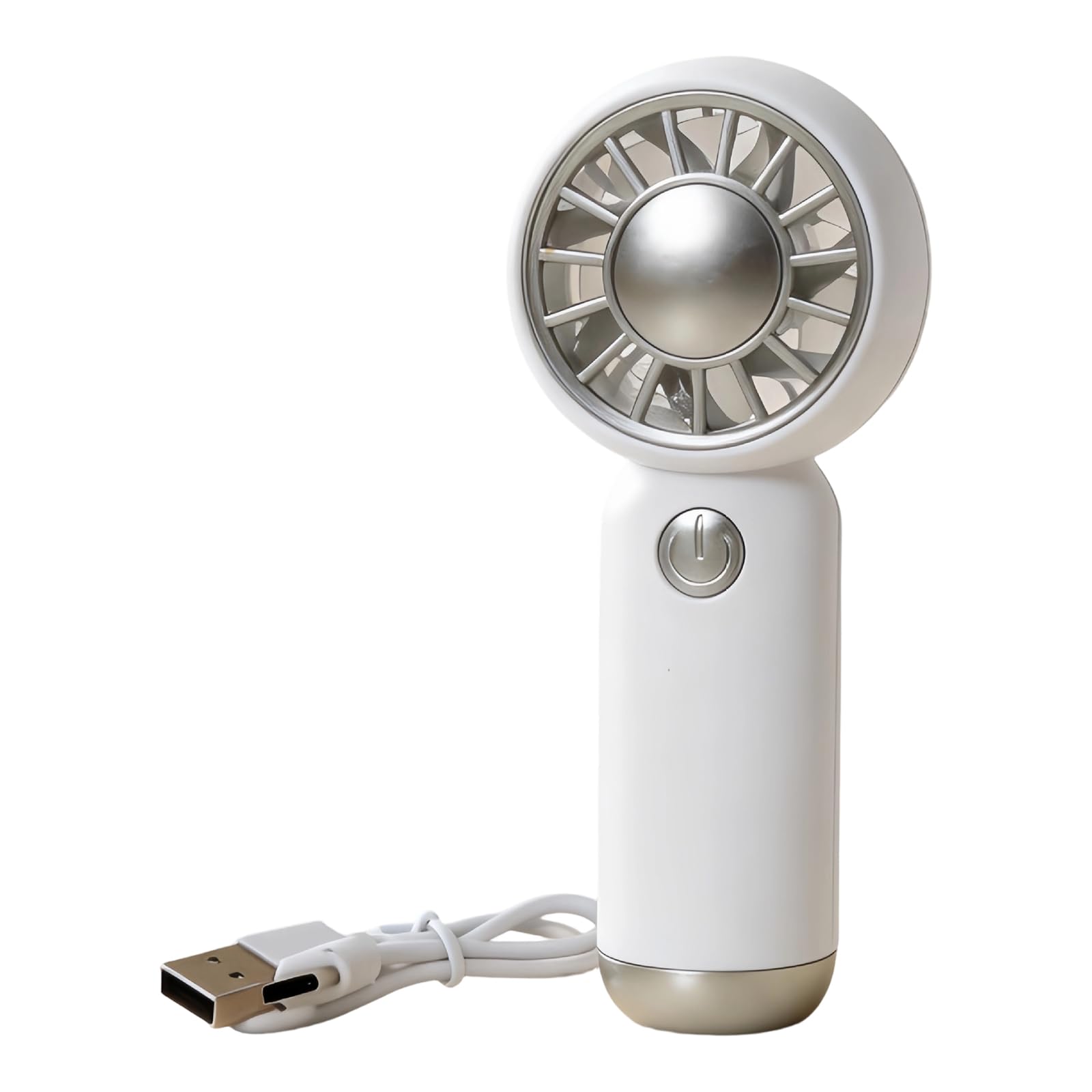 TAZIZI Handheld Fan Outdoor Air Blower Rechargeable 3 Speed Air Blower Cooling Fan for Travel Camping Outdoor Handheld Desk