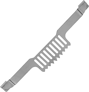 Grease Gate Spatula Holder Stainless Steel Food Mesh Screen for Griddle Barbecue Fixing Rack Magnetic Grease Catcher Accessory Easy to Clean Stable Use