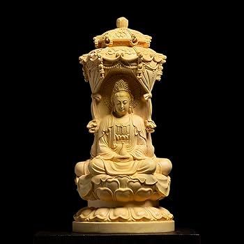 豪華！木彫仏像 三面阿弥陀三尊座像 彫刻 仏教工芸 柘植材 木彫 仏像 阿弥陀三尊立像 彫刻 仏教工芸品 柘植材 未使用】極上