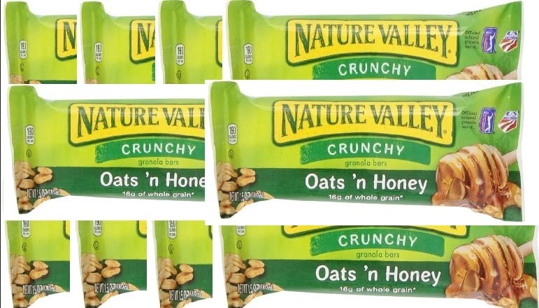 Miniatura 4 de Nature Valley - Barras de granola crujientes de avena y miel, 1.49 onzas (30 bolsas)