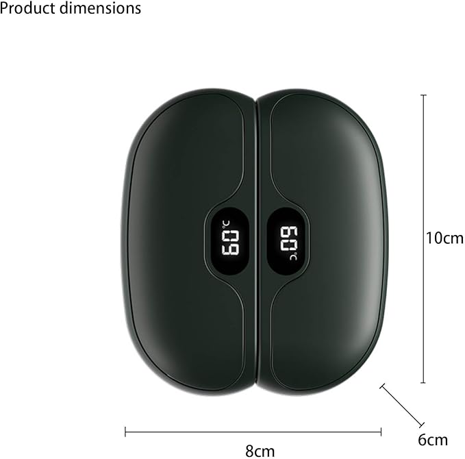 Calefactor Eléctrico Portátil de Calentamiento Rápido con 5 Niveles de Temperatura y Diseño Magnético miniatura 7