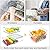 Mano Fridge Drawer Pull Out Stackable Bins with Handle Clear Refrigerator Drawers Organizer Food Storage Container Box with Dividers Plastic Produce Saver for Pantry, Cabinet, Kitchen, Clothes?4Pack?