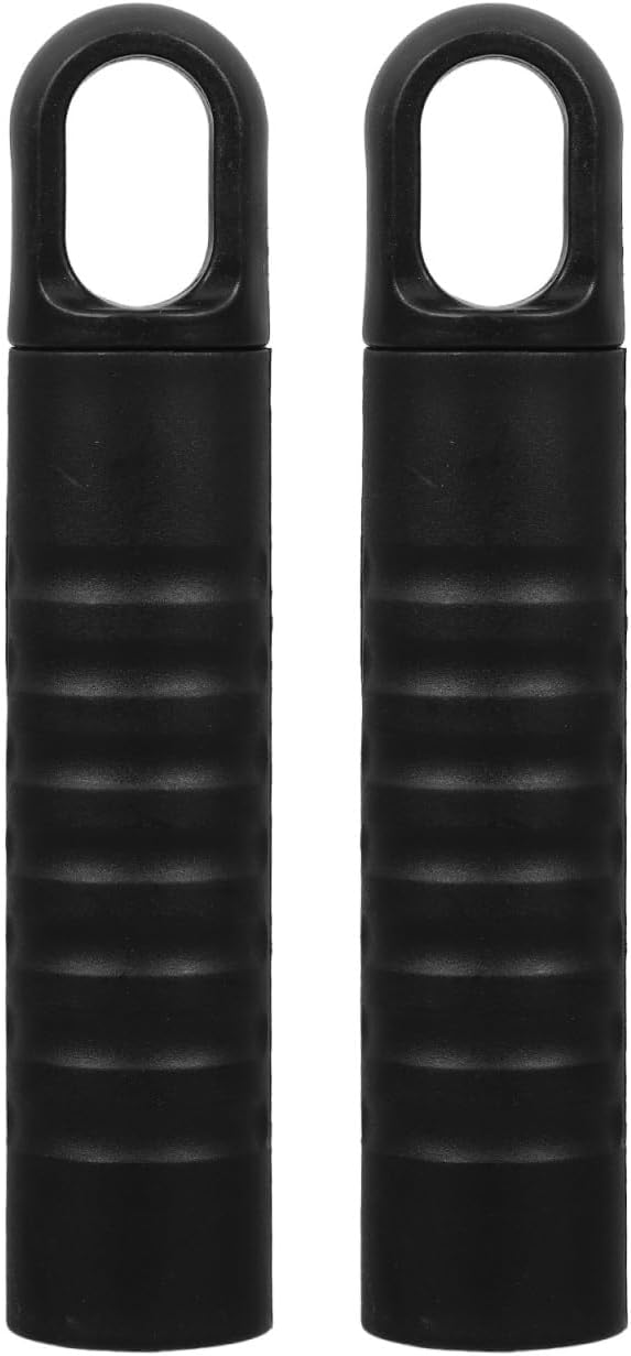 Levemolo 2pcs Broom Handle End Caps - 25mm/1" Plastic Mop Pole Grip Rod Stick Sleeves Broom Cover Grips Replacement Sweeping Tools for Mop Dustpan