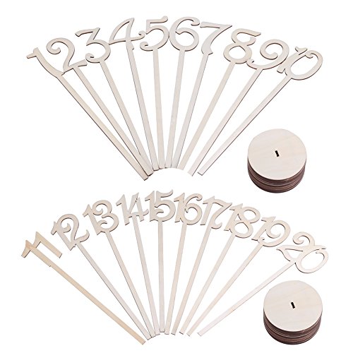 Numero tavolo alto 35 cm,, Biglietti d'auguri