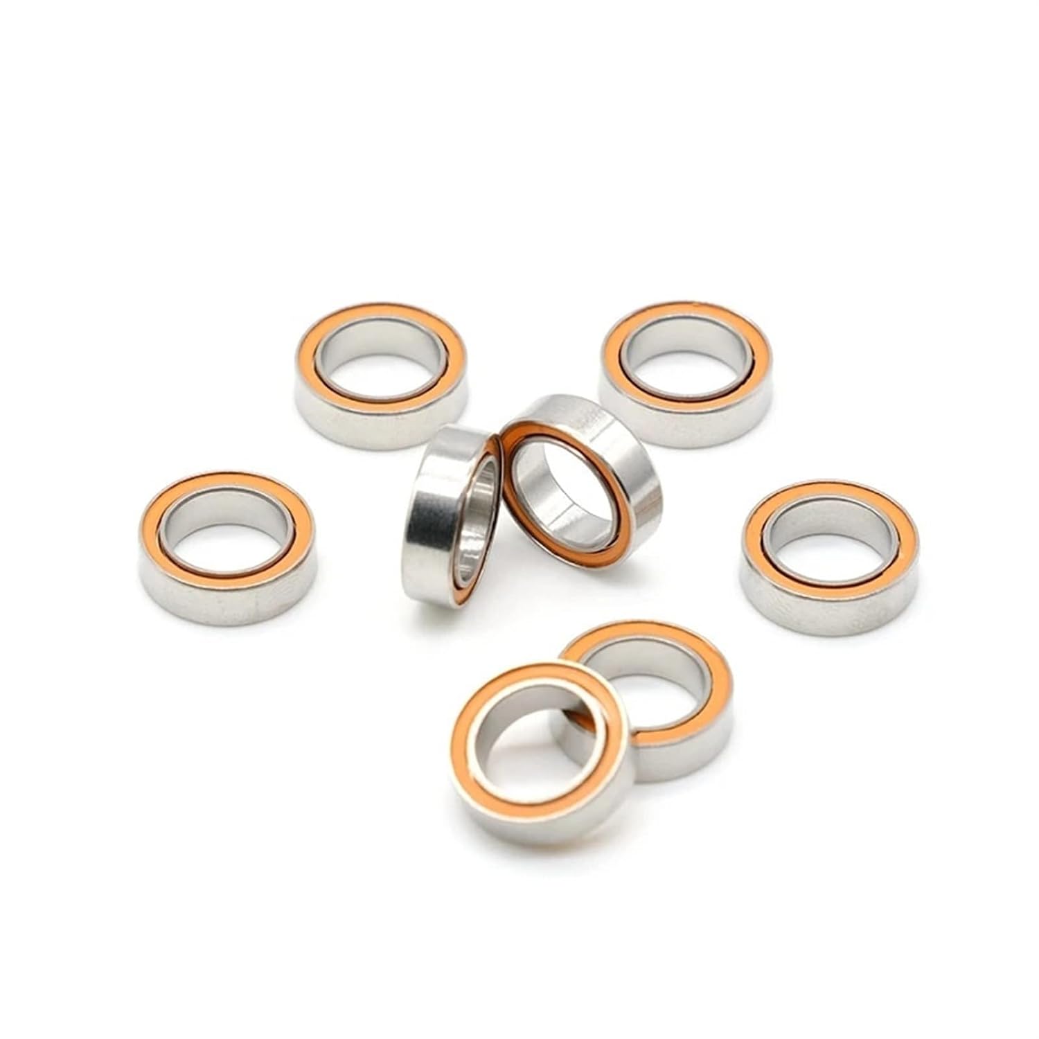 2Pcs 8x12x3.5 Mm SMR128 2RS Stainless Steel Hybrid Ceramic Air Bearing SMR128RS SMR128 2OS CB