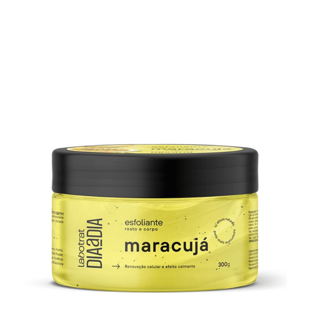 CREME ESFOLIANTE MARACUJÁ LIMPEZA E RENOVAÇÃO CELULAR LABOTRAT 300G