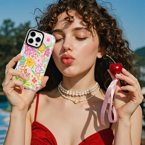Coque iPhone 16 Plus chat mignon design céleste et lunes en TPU