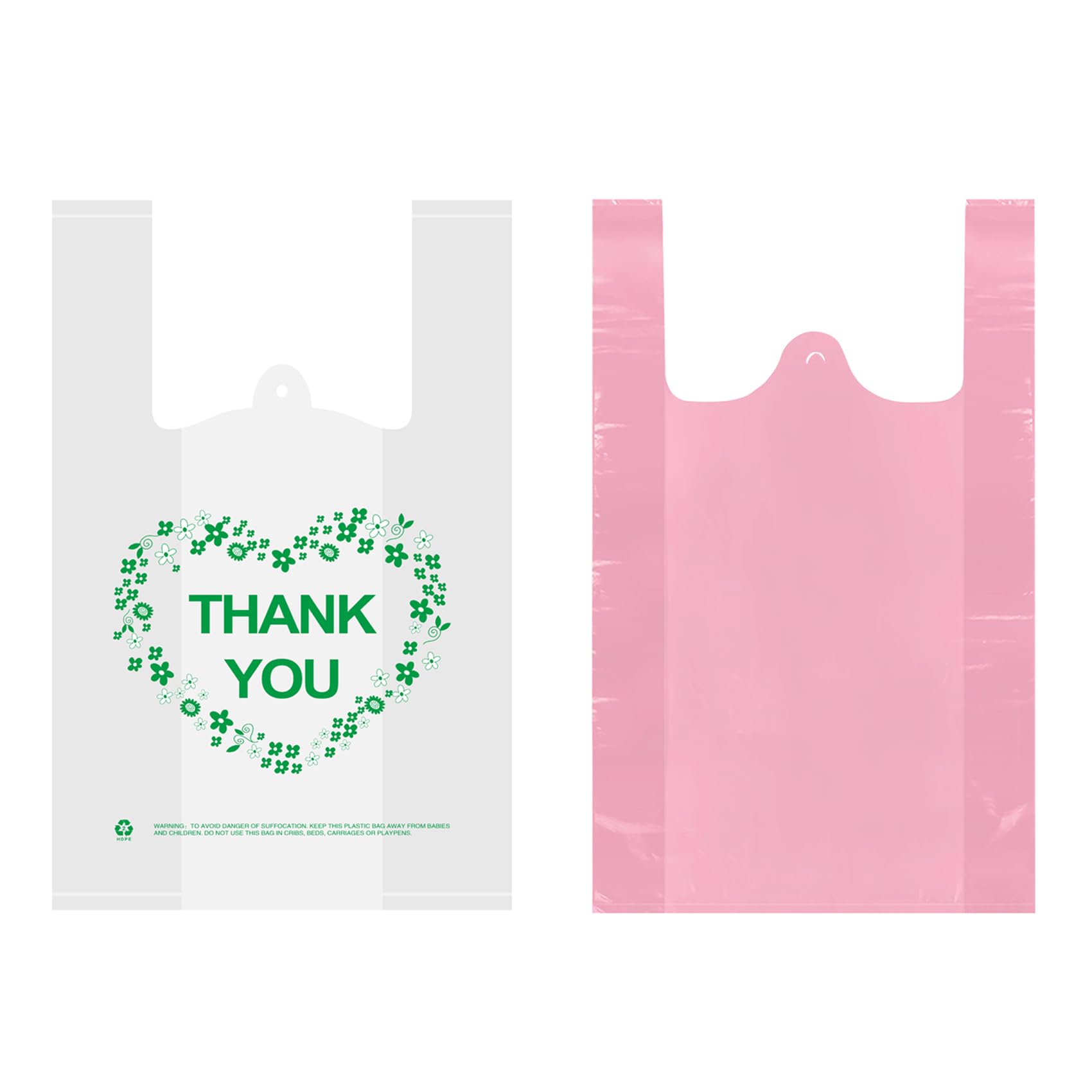 Plastic Bags With Handles,12x20 Inch Large Heavy Sri Lanka