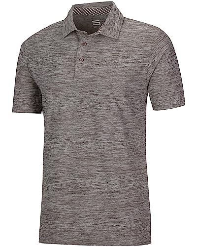 Image of Three Sixty Six Golf Shirts for Men - Dry Fit Short-Sleeve Polo, Athletic Casual Collared T-Shirt