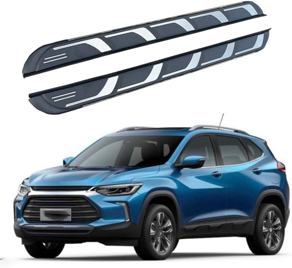 2PCS Running Boards Side Steps Nerf Bars Fit for Chevrolet Tracker 2019-2024