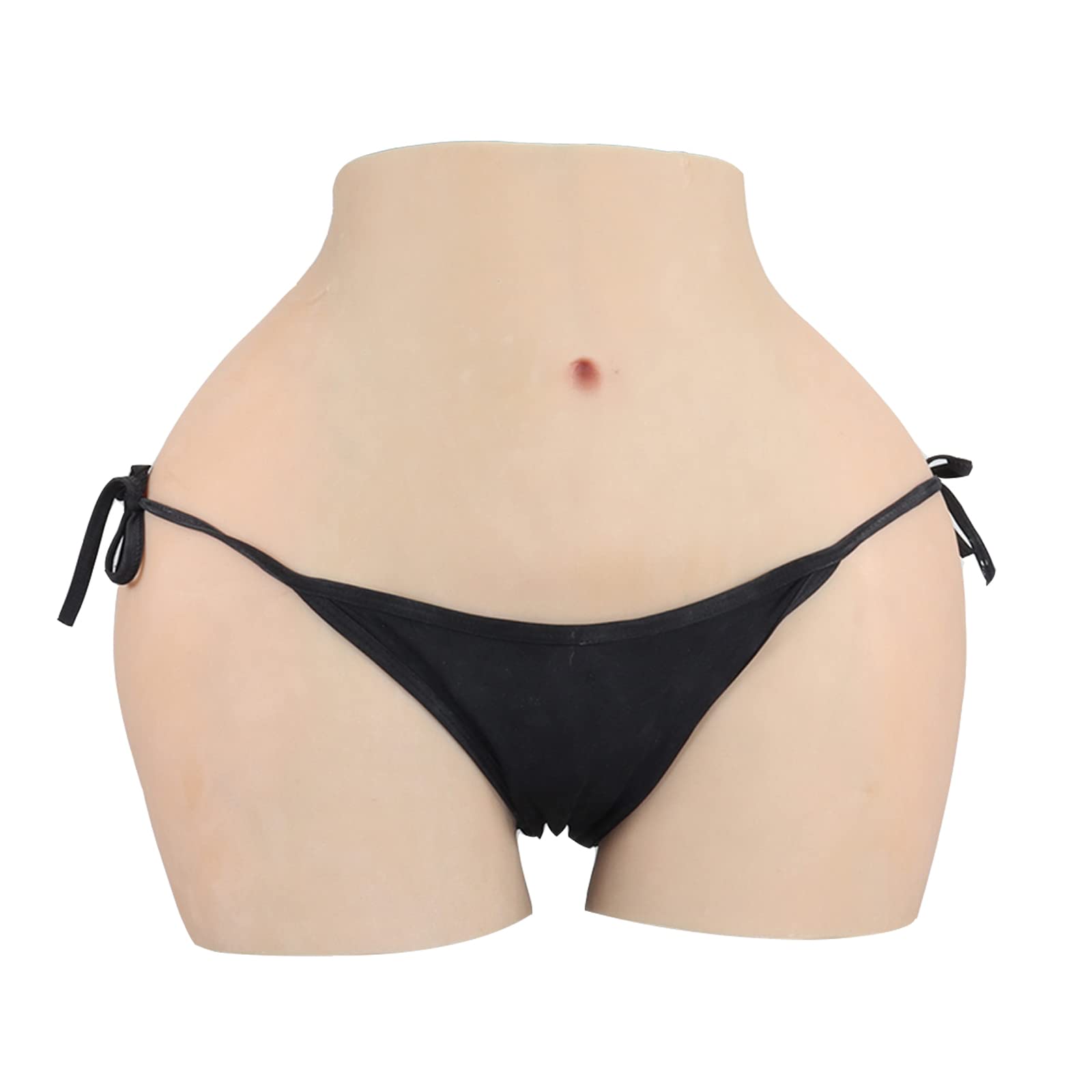 Full Silicone Panty Waist Buttock Hips Pads Padded Push Up Butt Body Shaper Enhancer Panty Fake Buttock Briefs Big Ass Hip for Crossdresser and Dragqueen