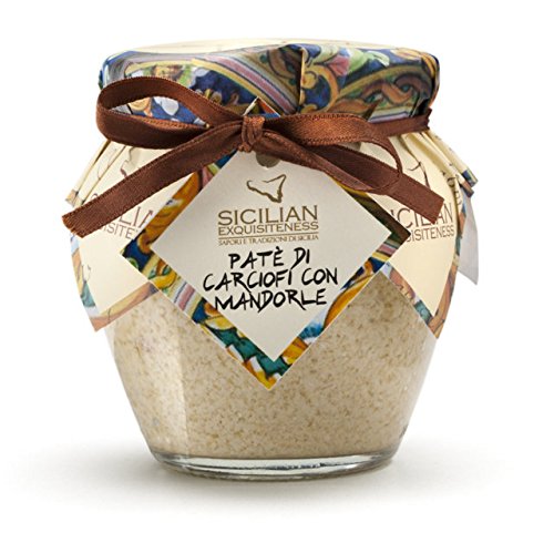 Paté di Carciofi con Mandorle Artigianale Siciliano - 12 Vasetti da 180g