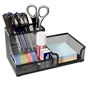 EasyPAG Metall Schreibtisch Utensilienschale Stiftehalter