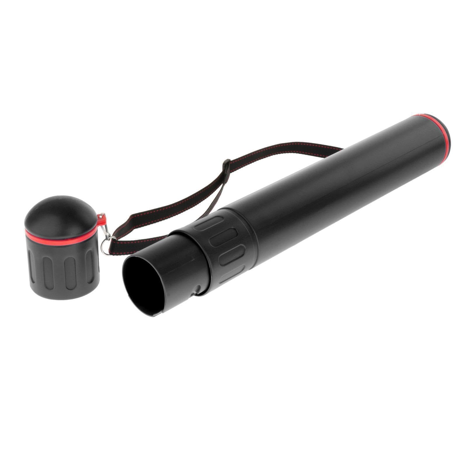 Tubo de almacenamiento para dibujos impermeable y ligero con correa ajustable para viaje